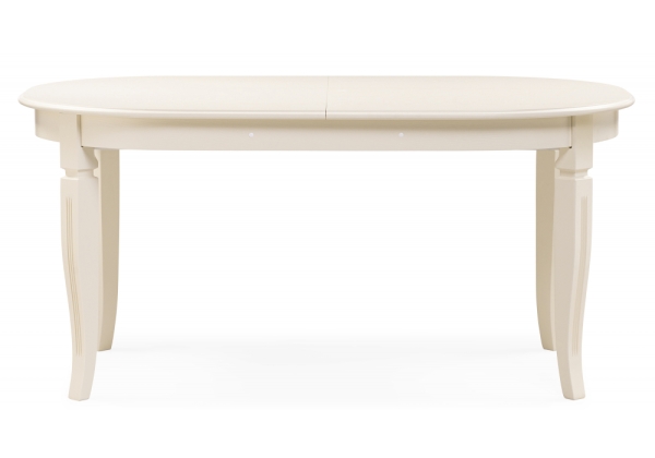 Стол деревянный Aviano овальный слоновая кость