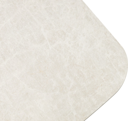 Стол ASTRID 200 TL-102 бежевый мрамор, испанская керамика, Шоколадное золото каркас