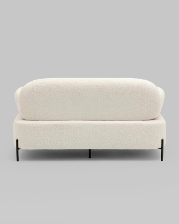 Диван Кэнди ткань букле белый