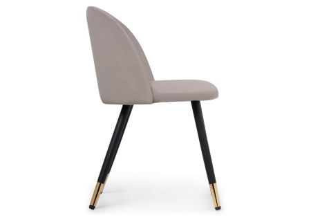 Стул Gabi латте, черный, золотой