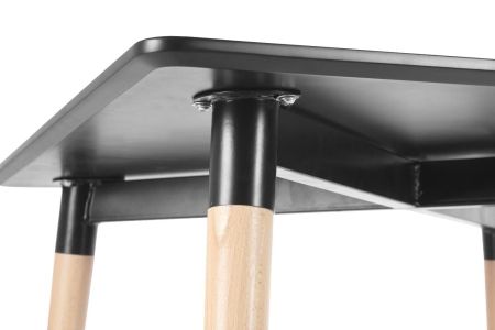 Стол Summer 80 х 80 см черный