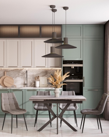 Стул Флекс New велюр светло-серый