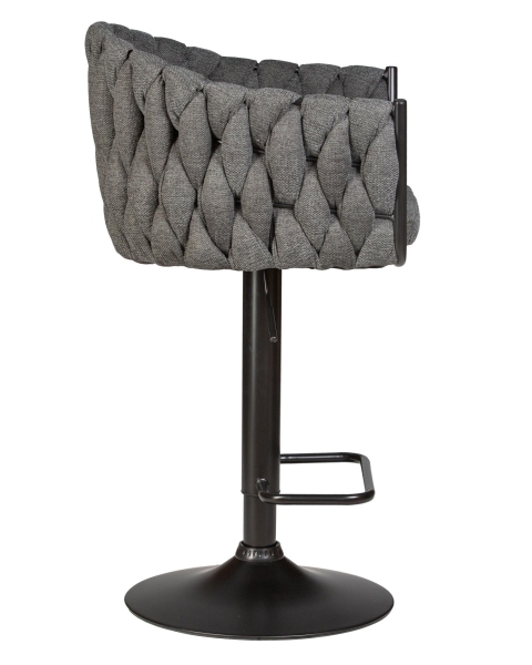 Набор 2 шт Стул барный LEON, графитовая ткань (LAR-275-21)