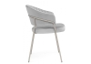 Стул на металлокаркасе Лео светло-серый (H-09), серый