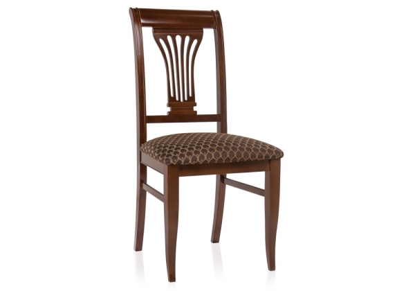 Стул деревянный Абель вишня без подлокотников