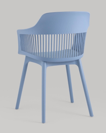Стул Crocus с подушкой голубой