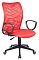 Кресло Бюрократ CH-599AXSN красный TW-35N сиденье красный TW-97N крестовина пластик