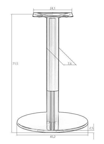Подстолье обеденное LUCIANO Подстолье обеденное LUCIANO