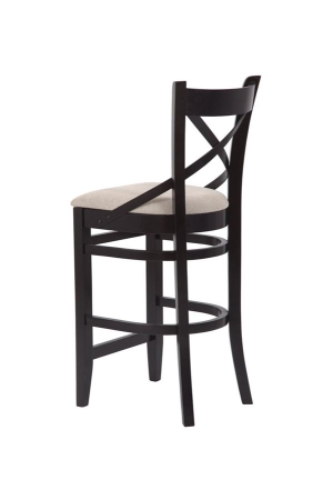 Стул барный "Hugo" венге, бежевый