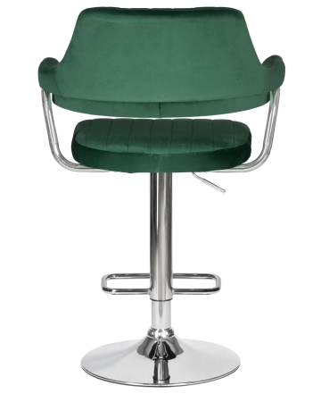 Набор 2 шт Стул барный CHARLY, зеленый велюр (MJ9-88)