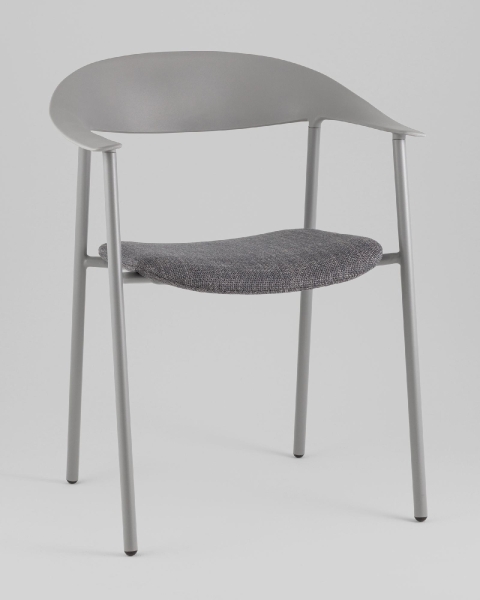 Стул Eila с подушкой пластик серый Стул Eila с подушкой пластик серый