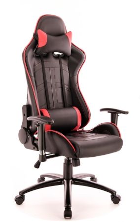 Игровое компьютерное кресло Lotus S10 экокожа красный