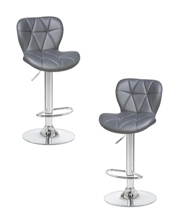 Набор 2 шт Стул барный BARNY, серый