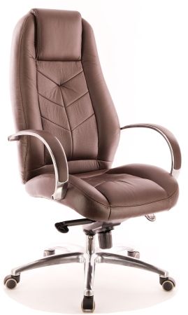 Компьютерное кресло Drift Lux M экокожа коричневый