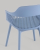 Стул Crocus с подушкой голубой