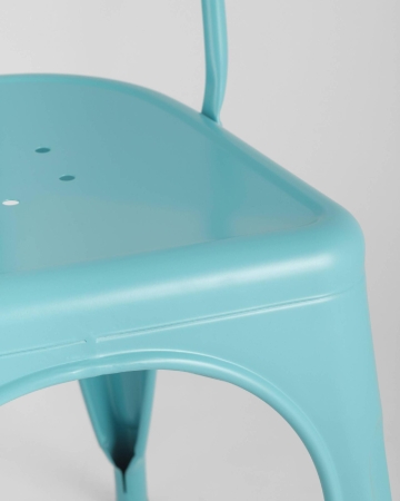Стул TOLIX голубой матовый