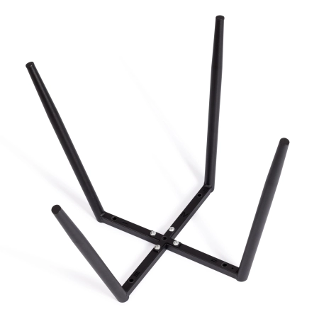 Стул обеденный Monte Carlo белый и серый, ткань и металл, мягкое сиденье, без подлокотников Стул обеденный Monte Carlo белый и серый, ткань и металл, мягкое сиденье, без подлокотников