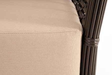 "Валенсия" диван из искусственного ротанга трехместный, цвет бронзовый