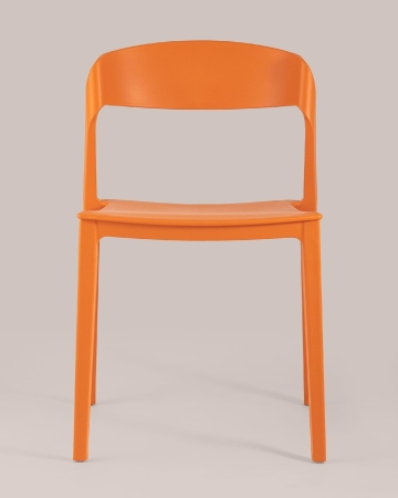 Стул Moris пластик оранжевый