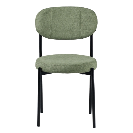 Стул Maso букле зеленый MOSS 615