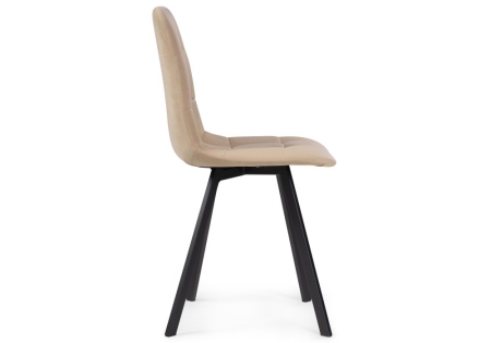 Обеденная группа Эделин бежевый, дуб вотан, черный матовый