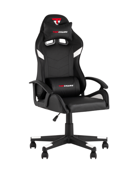 Кресло спортивное Warden TopChairs черно-белый