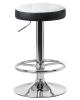 Табурет барный BRUNO бело-черный Табурет барный BRUNO бело-черный