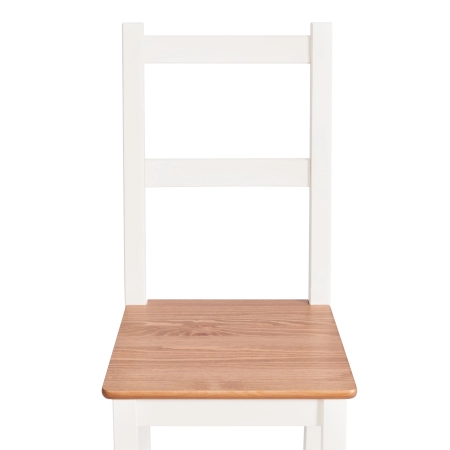 Стул Соната коричневый, дерево, твердое сиденье, без подлокотников