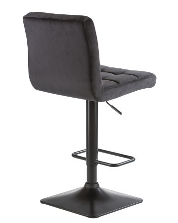 Стул барный DOMINIC черный велюр MJ9-101