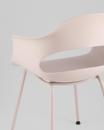 Стул Lady пластик нежно-розовый