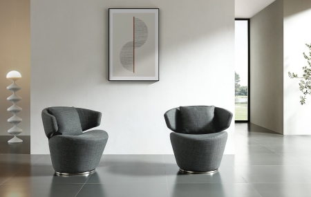 Кресло CRS22 темно-серый