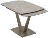 Стол ALATRI 120 MATT LATTE STONE SOLID CERAMIC, TAUPE