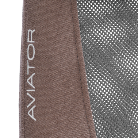 Кресло AVIATOR PLT metalBL коричневое