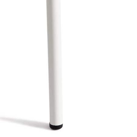 Стул ADDE (mod. C-049) металл и пластик, белый