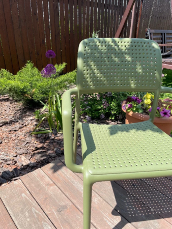 Кресло пластиковое Bora агава