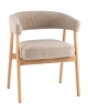 Стул обеденный Zubo с деревянными ножками бежевый Стул обеденный Zubo с деревянными ножками бежевый