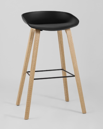 Стул барный LIBRA черный