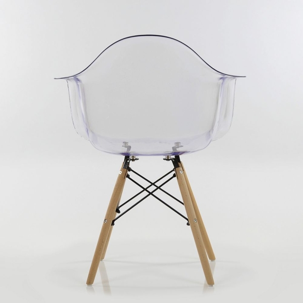 Кресло Eames style прозрачный