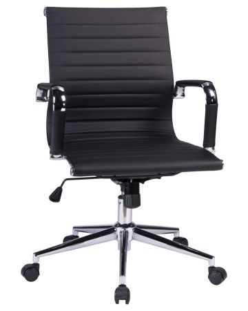 Офисное кресло для руководителей CLAYTON (чёрный)