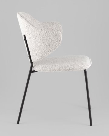 Стул Bellamy букле светло-серый