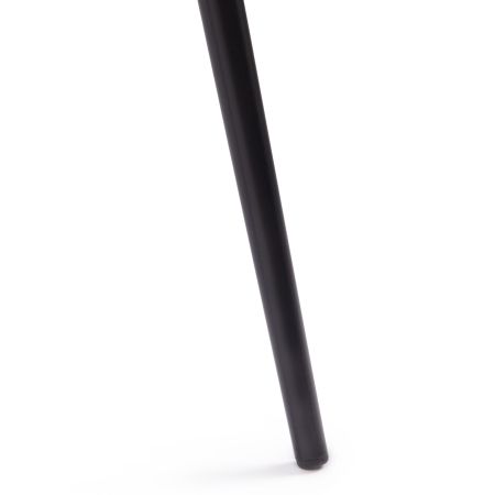 Стул CHILLY MAX велюр и металл, 45х59х88 см, серо-бежевый 08, черный