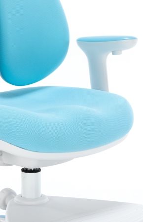 Детское кресло Kids 101 ткань голубой