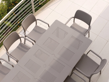 Стол пластиковый раздвижной Libeccio тортора