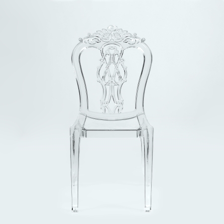 Стул N-111 Baroque прозрачный банкетный