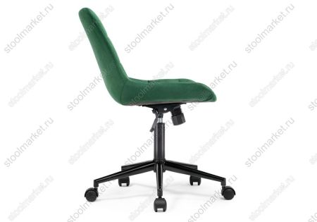 Стул Честер черный, зеленый