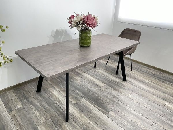 Стол BRICK M 140 Оникс, черный