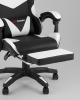 Кресло спортивное TopChairs MG-7019 черно-белый фото в интернет-магазине Stoolmarket