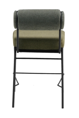 Стул полубарный Ponpoun зеленый