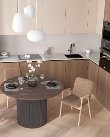 Стул обеденный Philo коричневый