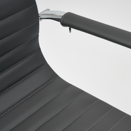 Кресло URBAN экокожа, металлик